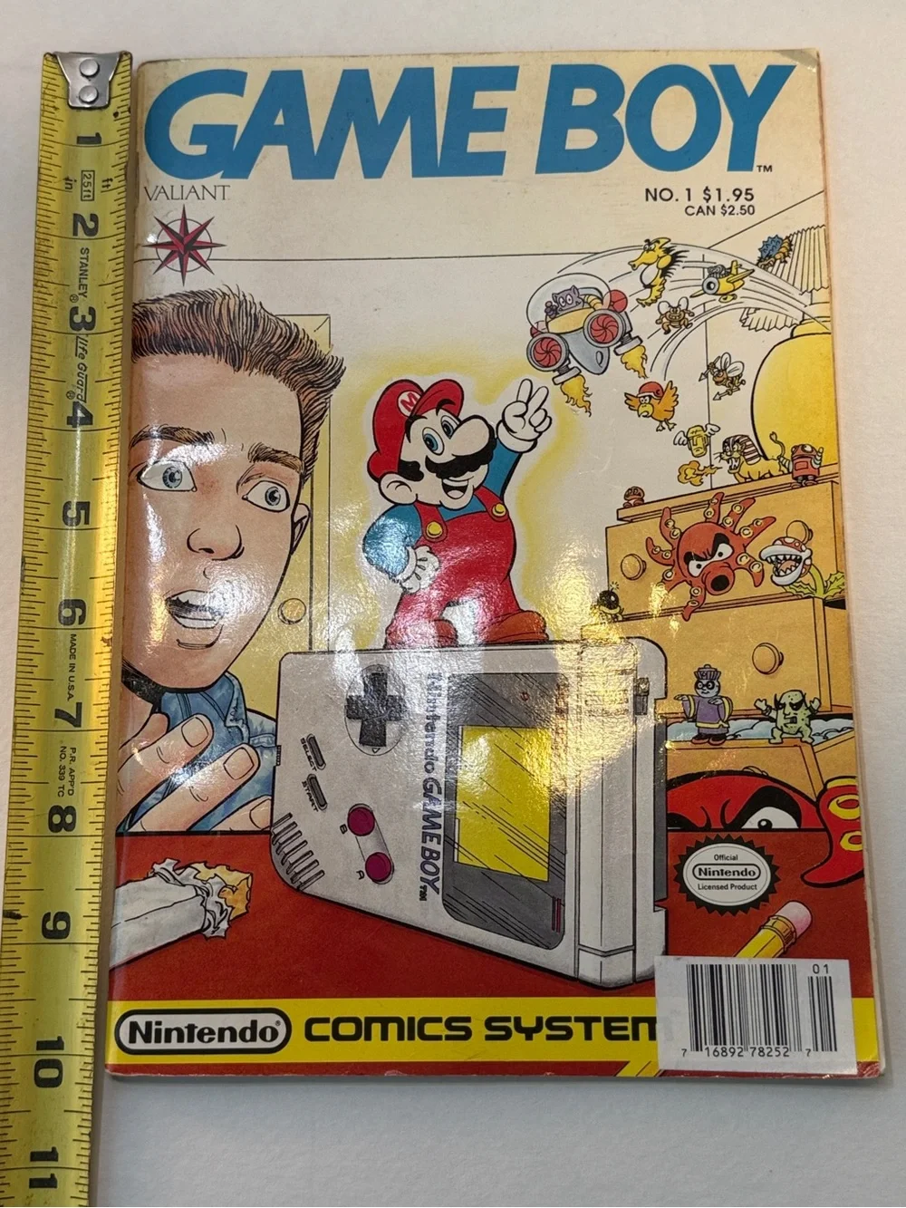 Game Boy Valiant Vol. 1 No. 1 (1990) Nintendo Comics System
